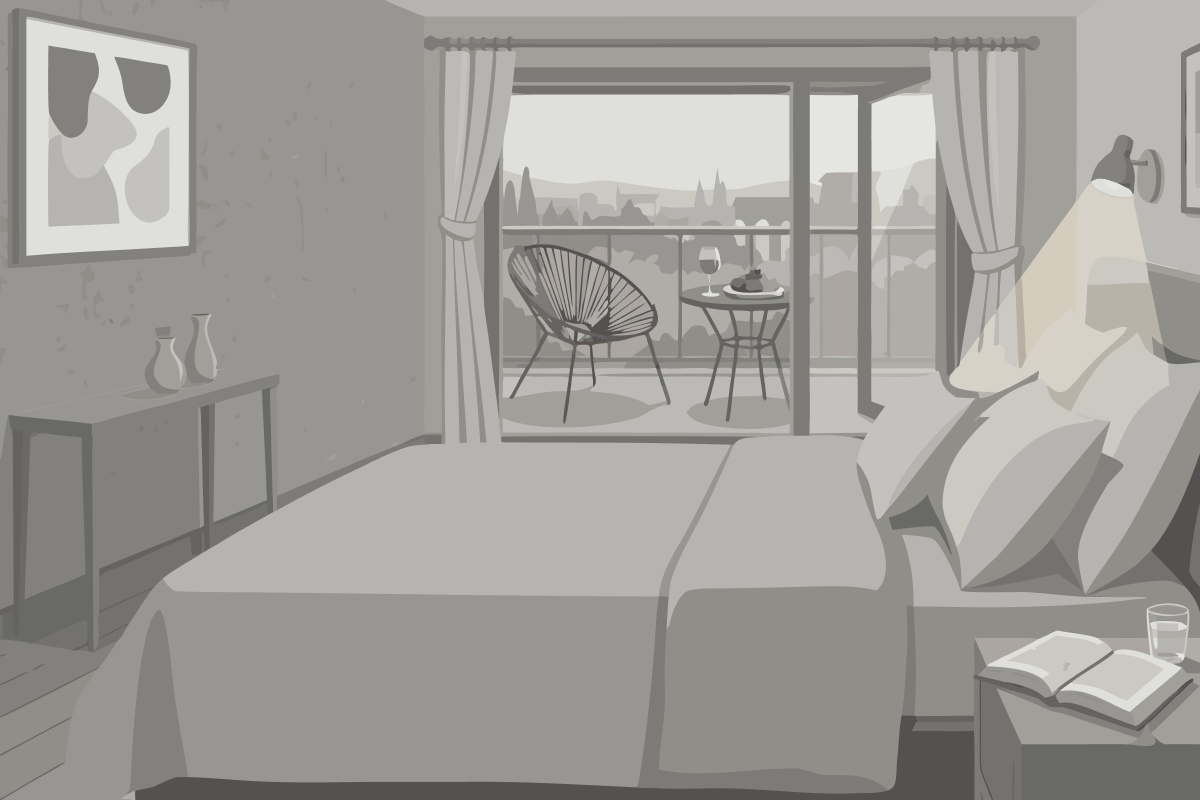 Appartement 1 Chambre (4-6 Adultes)